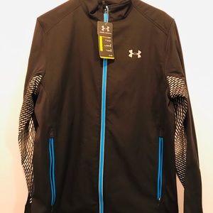 Under Armour All Season Cold Gear Fitted Athletic Joggers Jacket Medium